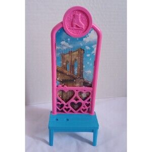 Barbie Life In The City "Brooklyn" Roberts Ice Skating Window Bench